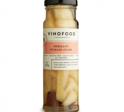 Vinofood Condiments Semillon Pickled Pears 280g