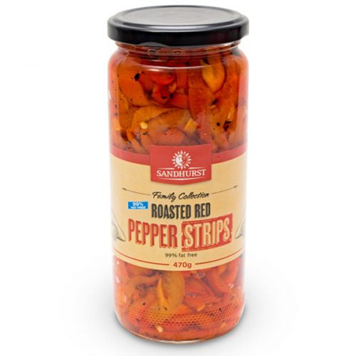 Sandhurst Pepper Strips Red 480g