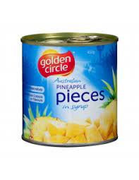 Golden Circle Pineapple Pieces In Syrup 450g