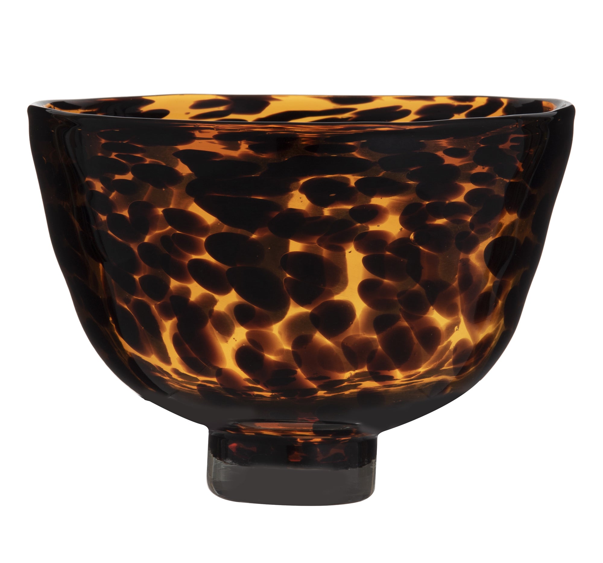 Ember Glass Serving Bowl