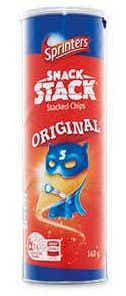 Sprinters Stacked Chips Original 160g