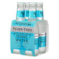 Fever Tree Mediterranean Tonic Water 200mL 4pk