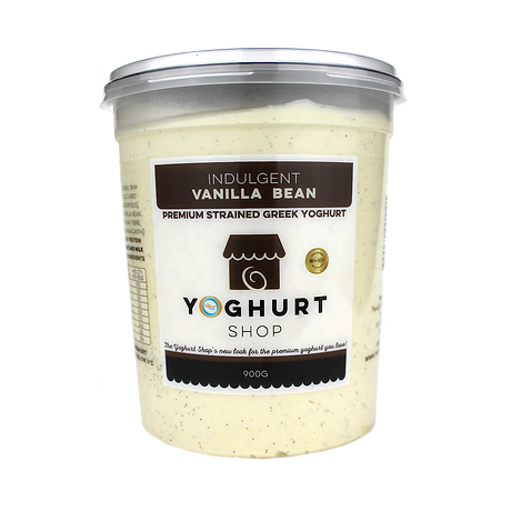 Yoghurt Shop Indulgent Vanilla Bean Yoghurt 900g